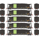 PREORDER Athearn ATH-1098 HO Ortner 5-Bay Hopper With Load, SKOL
