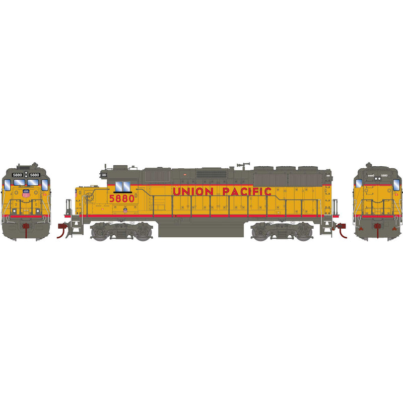 PREORDER Athearn ATH-1101 HO EMD GP60 Locomotive, Sound-Ready With Speaker, UP