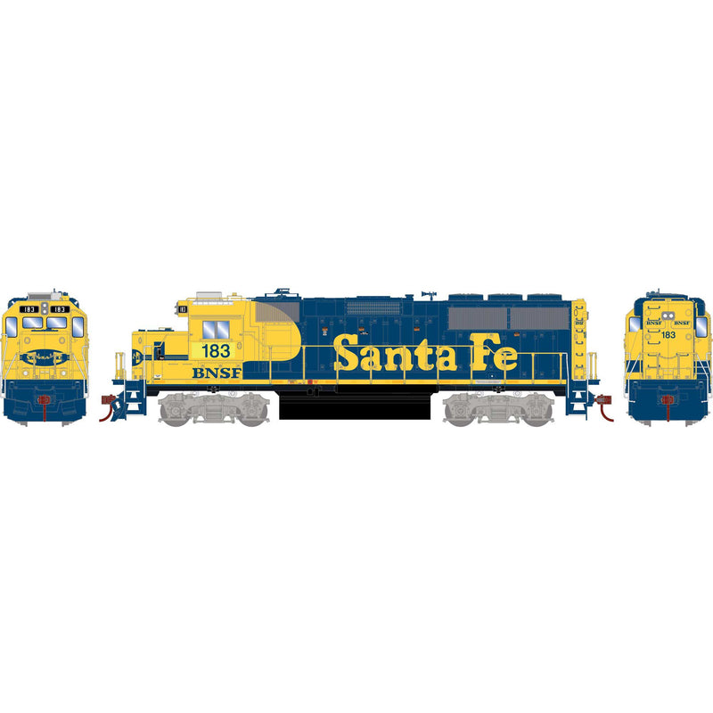 PREORDER Athearn ATH-1102 HO EMD GP60 Locomotive, Sound-Ready With Speaker, BNSF