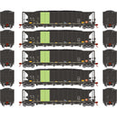 PREORDER Athearn ATH-1105 HO Ortner 5-Bay Hopper With Load, SKOL