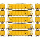 PREORDER Athearn HO ATH-1112 Ortner 5-Bay Rapid Discharge Hopper, SSIX