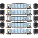 PREORDER Athearn HO ATH-1113 Ortner 5-Bay Rapid Discharge Hopper, UP