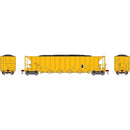 PREORDER Athearn HO ATH-1208 Ortner 5-Bay Rapid Discharge Hopper, SSIX