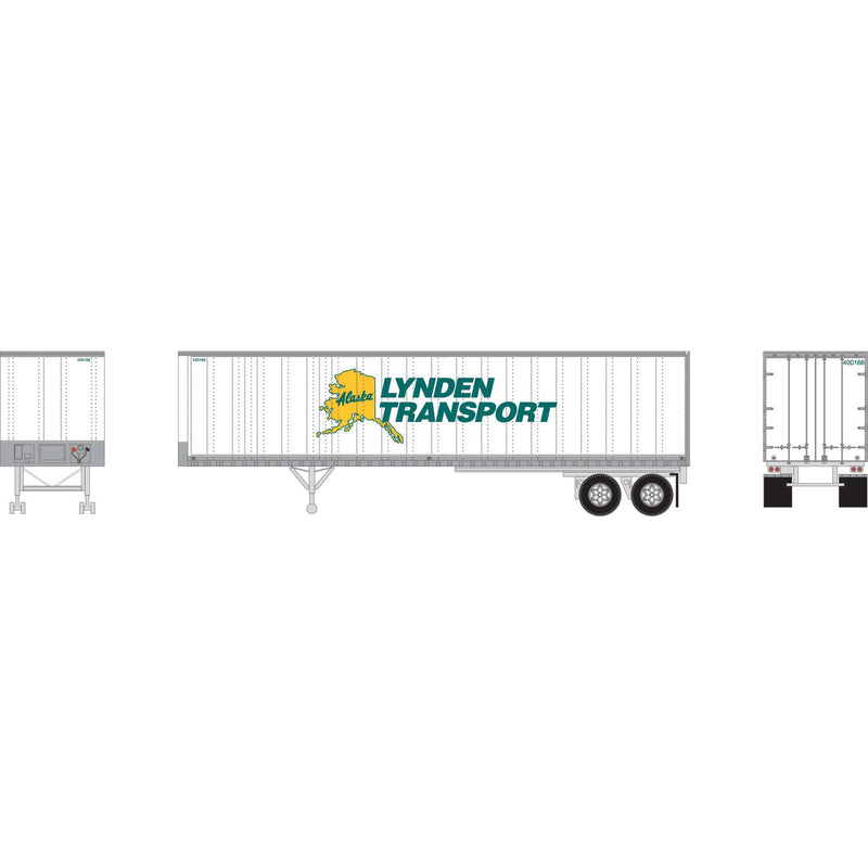 PREORDER Athearn ATH-1131 N 40ft Fruehauf Z-Van Trailer, Lynden