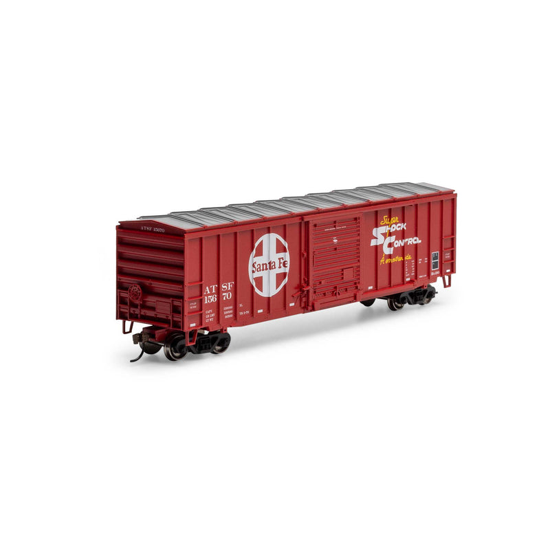PREORDER Athearn ATH-1147 HO 50ft ACF Outside Post Box Car, ATSF