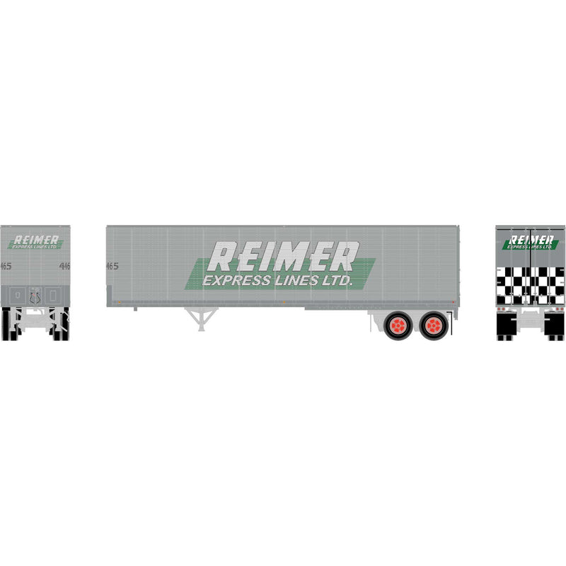 PREORDER Athearn ATH-1170 HO 40ft Fruehauf Z-Van Trailer, Reimer