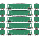 PREORDER Athearn HO ATH-1189 Ortner 5-Bay Rapid Discharge Hopper, SMEX