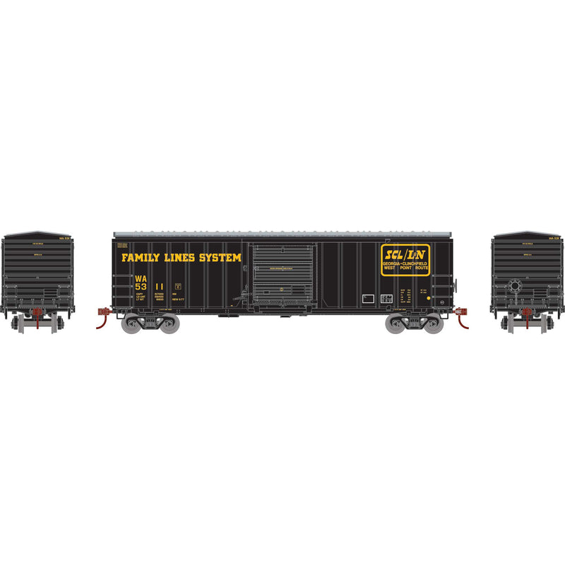 PREORDER Athearn ATH-1209 HO 50ft ACF Outside Post Box Car, WA