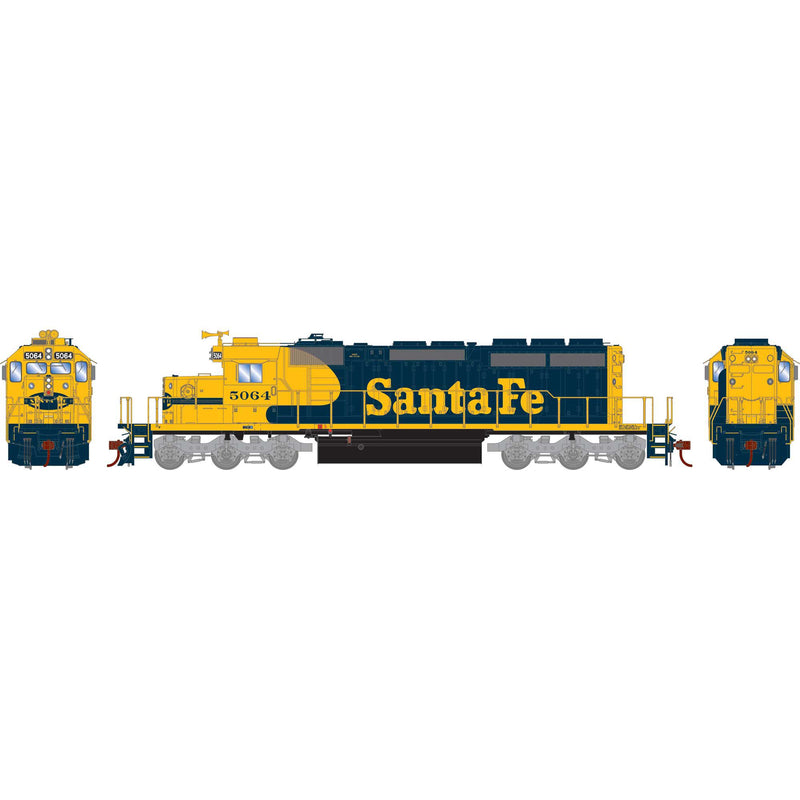 PREORDER Athearn ATH-1227 HO EMD SD40-2 Locomotive, ATSF