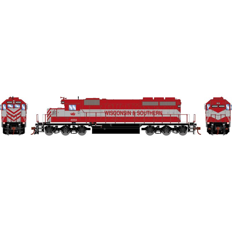 PREORDER Athearn ATH-1260 HO EMD SD40-2 Locomotive With DCC & Sound, WAMX