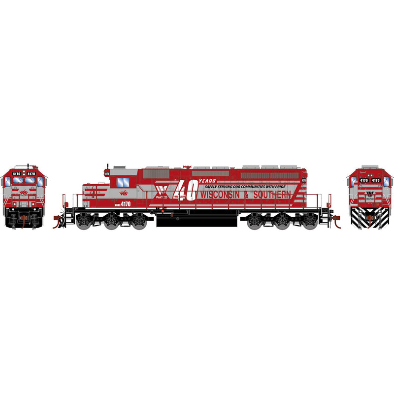 PREORDER Athearn ATH-1239 HO EMD SD40-2 Locomotive, WAMX