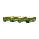 PREORDER Athearn ATH-1276 HO 40' Wood Chip Hopper With Load, WTCX