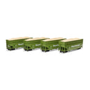 PREORDER Athearn ATH-1278 HO 40' Wood Chip Hopper With Load, WTCX