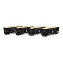 Athearn ATH-1279 HO 40' Wood Chip Hopper With Load, BM