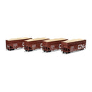 Athearn ATH-1285 HO 40' Wood Chip Hopper With Load, CN