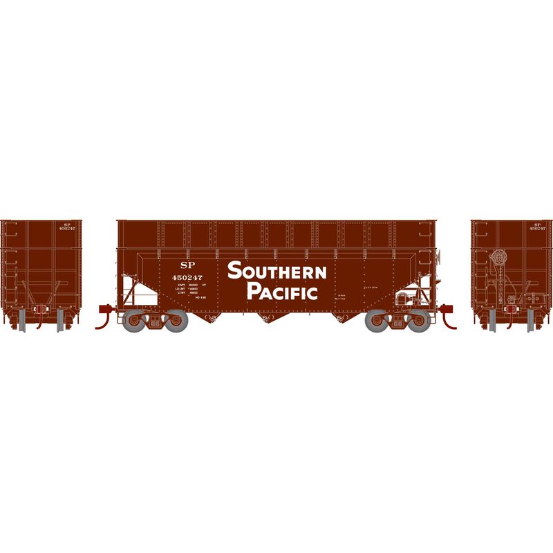 PREORDER Athearn ATH-1286 HO 40' Wood Chip Hopper With Load, SP