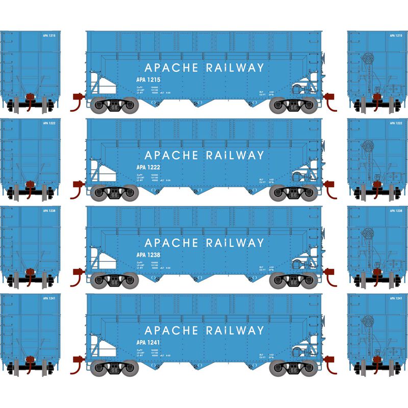 PREORDER Athearn ATH-1291 HO 40' Wood Chip Hopper With Load, APA