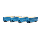 PREORDER Athearn ATH-1292 HO 40' Wood Chip Hopper With Load, APA