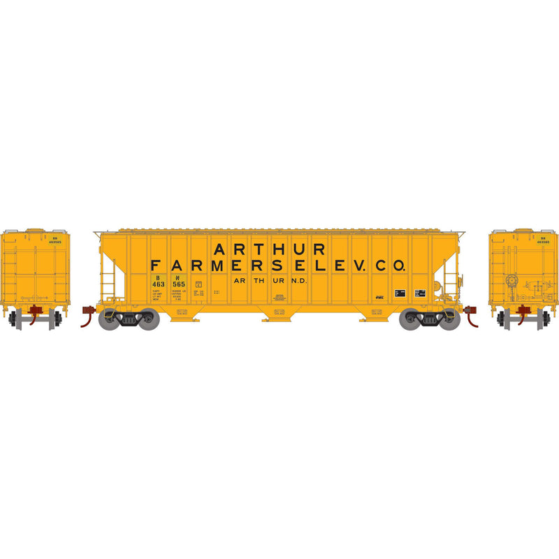 PREORDER Athearn ATH-1319 HO FMC 4700 Covered Hopper, BN 'Ex-AFEX'
