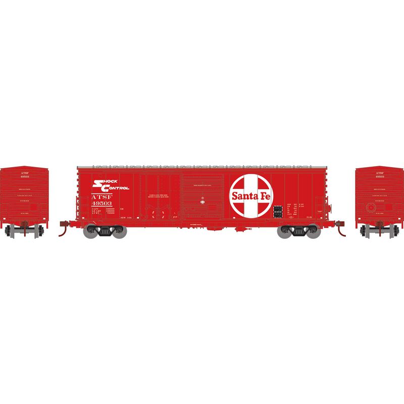 PREORDER Athearn ATH-1335 HO 50' ACF Combo Door Box Car, ATSF