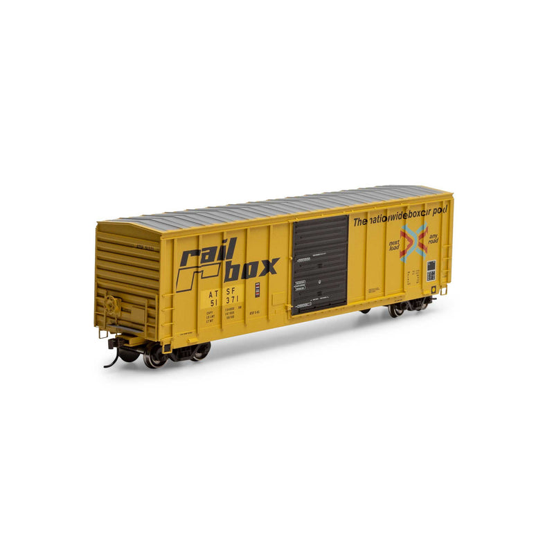 Athearn ATH-1366 HO ATH 50' PS 5277 Box Car, ATSF Primed For Grime 'Ex-Railbox'
