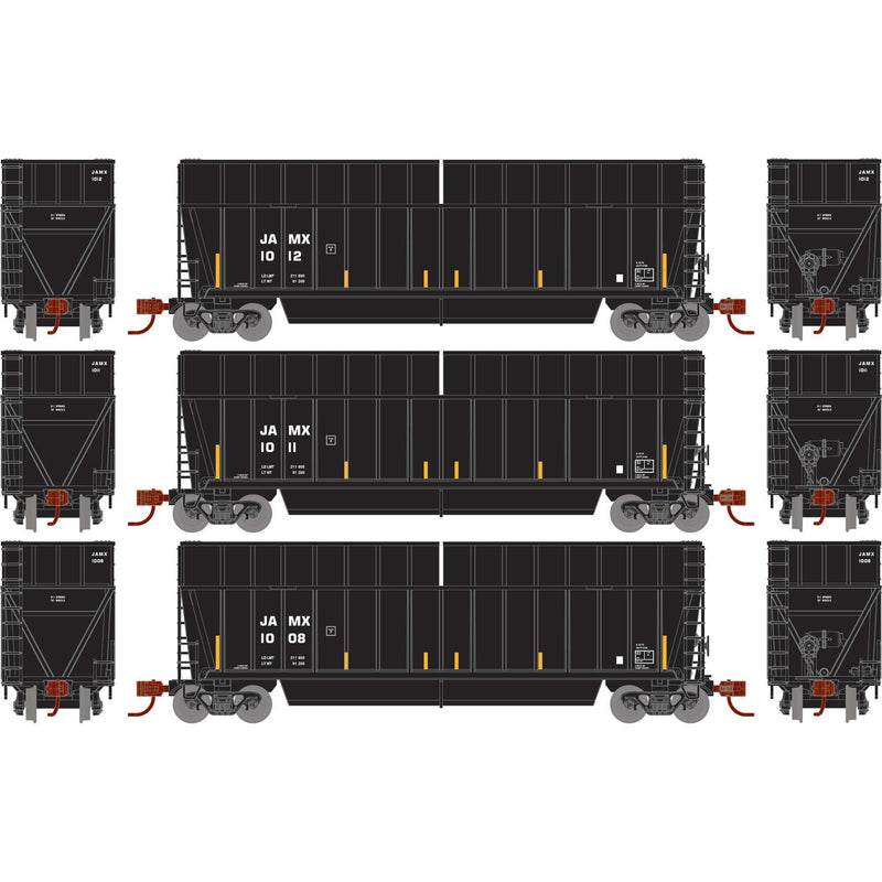 PREORDER Athearn ATH-1408 N ATH Berwick Bathtub Extended Side Gondola, JAMX