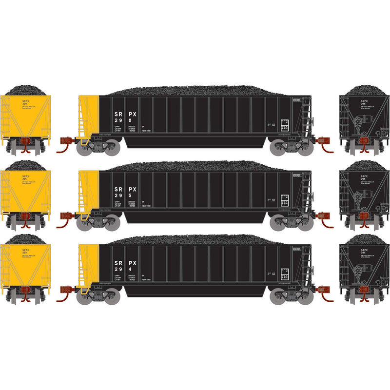 PREORDER Athearn ATH-1414 N ATH Berwick Bathtub Gondola With Load, SRPX