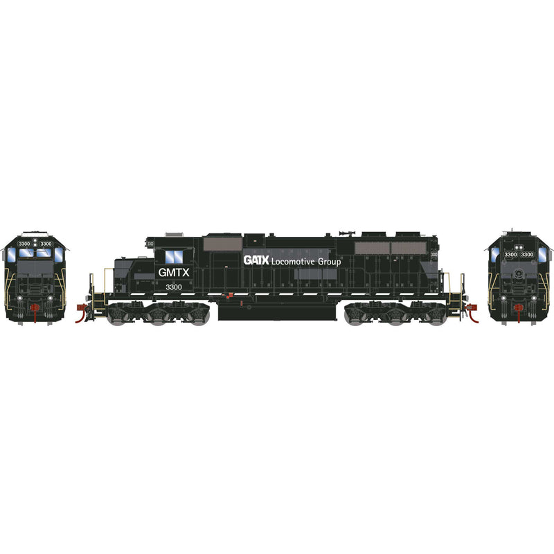 PREORDER Athearn ATH-1443 HO EMD SD38 Locomotive With DCC & Sound, GMTX Primed For Grime