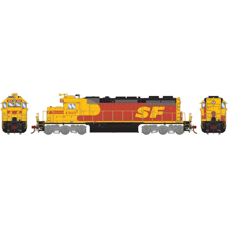 PREORDER Athearn ATH-1447 HO EMD SD39 Locomotive, ATSF