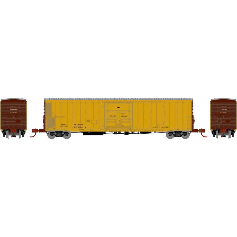 PREORDER Athearn ATH-1499 N ATH 57' FGE Mechanical Reefer With Sound, Data Only 'Yellow'