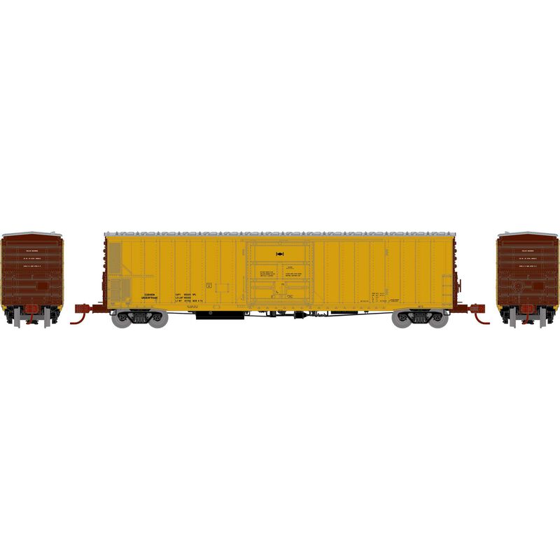 PREORDER Athearn ATH-1480 N ATH 57' FGE Mechanical Reefer, Data Only 'Yellow'
