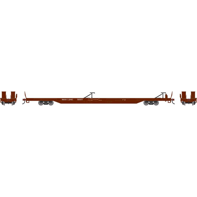 PREORDER Athearn ATH-1552 HO ATH 85' TOFC Flat Car, SOO