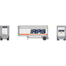Athearn ATH-1566 HO ATH 28' Parcel (PUP) Trailer, RPS
