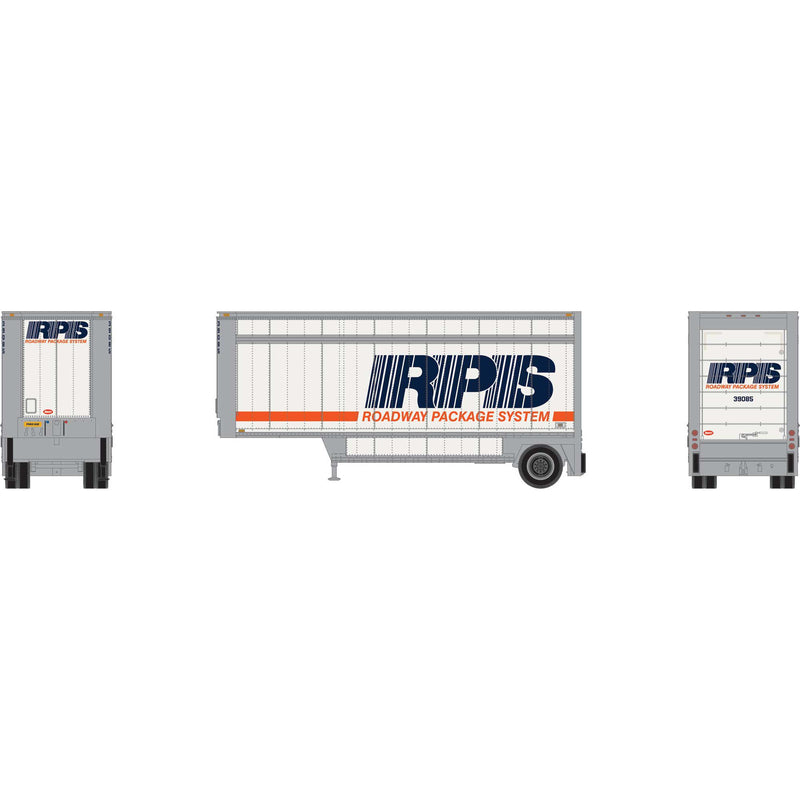 PREORDER Athearn ATH-1566 HO ATH 28' Parcel (PUP) Trailer, RPS