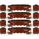 PREORDER Athearn ATH-1582 HO ATH 40' 4-Bay Offset Hopper With Load, IC