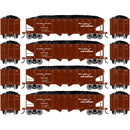 PREORDER Athearn ATH-1583 HO ATH 40' 4-Bay Offset Hopper With Load, IC