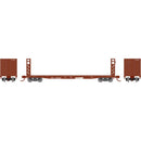 PREORDER Athearn ATH-1589 N ATH 53' GSC Bulkhead Flat Car, NS