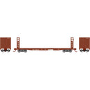 PREORDER Athearn ATH-1589 N ATH 53' GSC Bulkhead Flat Car, NS
