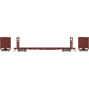 PREORDER Athearn ATH-1594 N ATH 53' GSC Bulkhead Flat Car, MP
