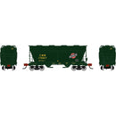 PREORDER Athearn ATH-1677 HO ACF 2970 Covered Hopper, CNW