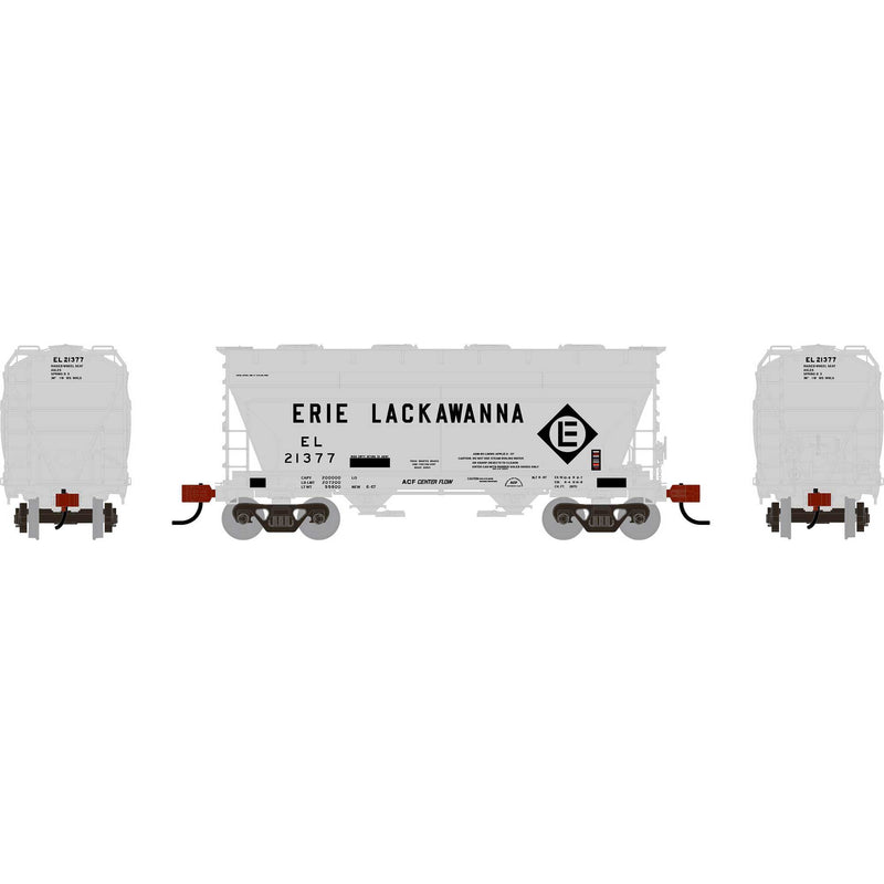 PREORDER Athearn ATH-1681 HO ACF 2970 Covered Hopper, EL With ACI Primed For Grime