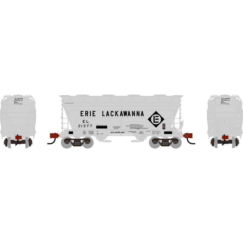 PREORDER Athearn ATH-1681 HO ACF 2970 Covered Hopper, EL With ACI Primed For Grime