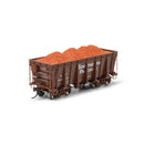 Athearn ATH-1695 HO 26' PC&F Ore Car Tight-Bottom High Side With Load, SP