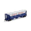 Athearn ATH-1719 N PS-2 2893 3-Bay Covered Hopper, NSRX