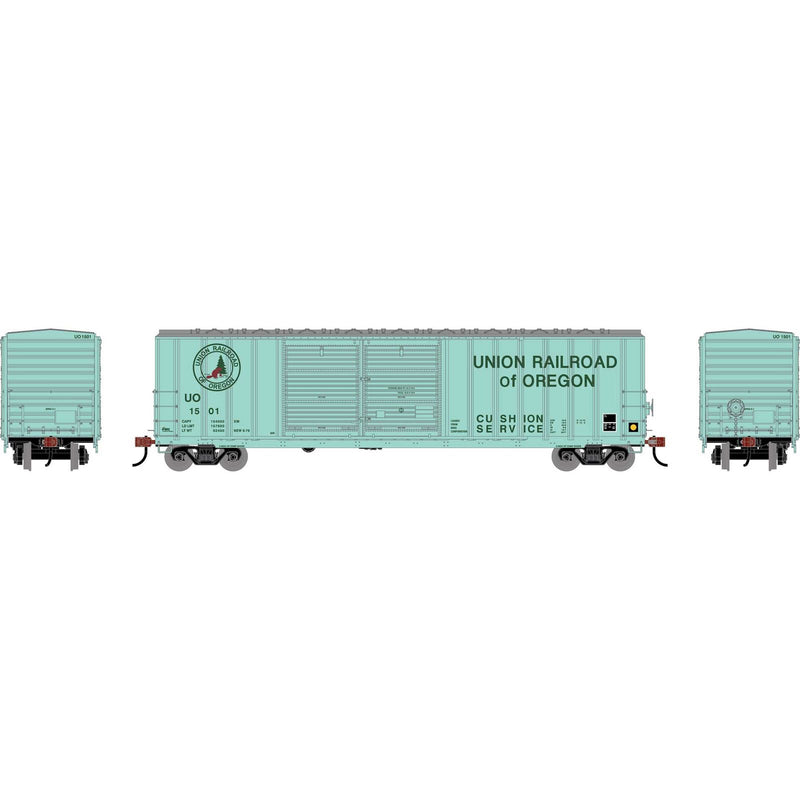 PREORDER Athearn ATH-1744 HO 50' FMC 5077 DD Offset Box Car, UO