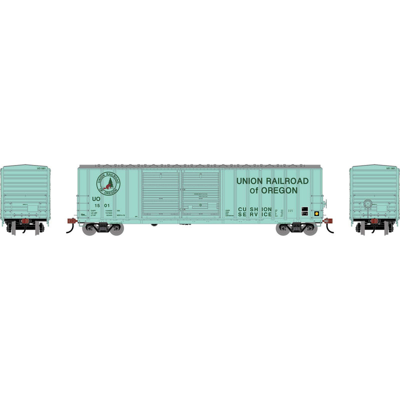 PREORDER Athearn ATH-1743 HO 50' FMC 5077 DD Offset Box Car, UO