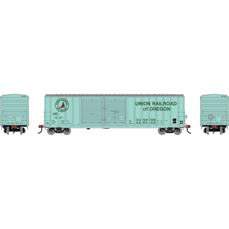 PREORDER Athearn ATH-1743 HO 50' FMC 5077 DD Offset Box Car, UO