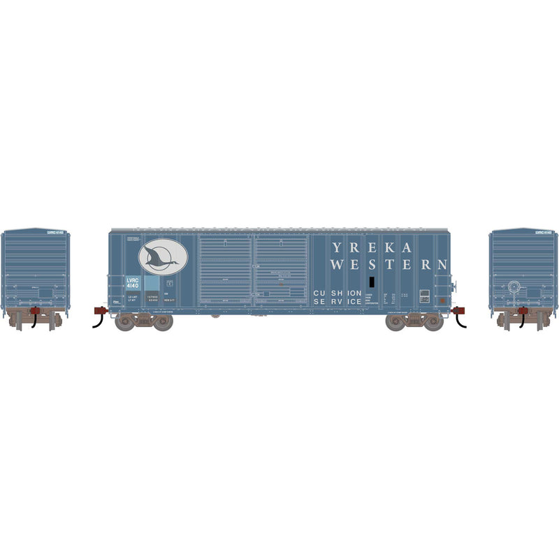 PREORDER Athearn ATH-1753 HO 50' FMC 5347 DD Offset Box Car, Primed For Grime LVRC Ex-YW