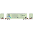 PREORDER Athearn ATH-1770 N 50' FMC DD Offset Box Car, Primed For Grime LVRC Ex-UO