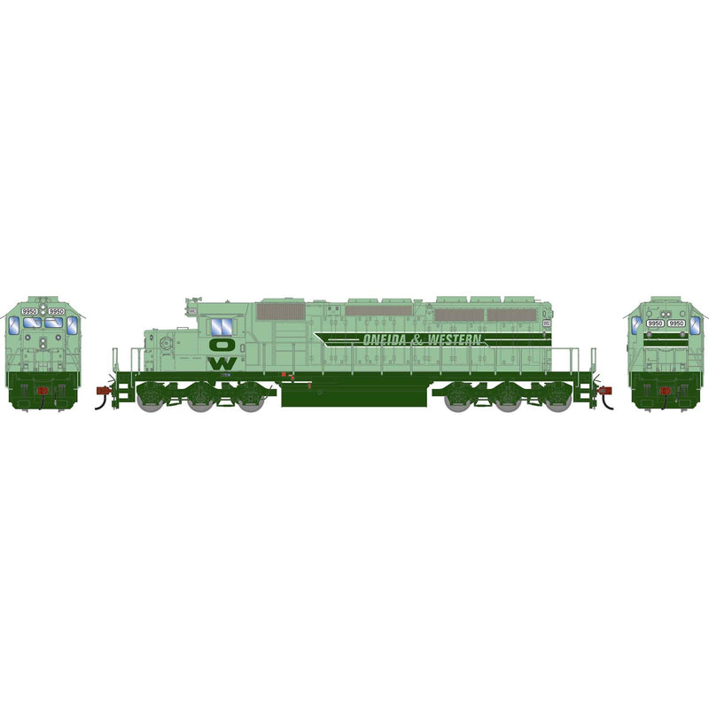 PREORDER Athearn Genesis ATHG-1814 HO SD40-2 Locomotive With DCC & Sound, OWTX